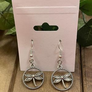Dragonfly Earrings Set